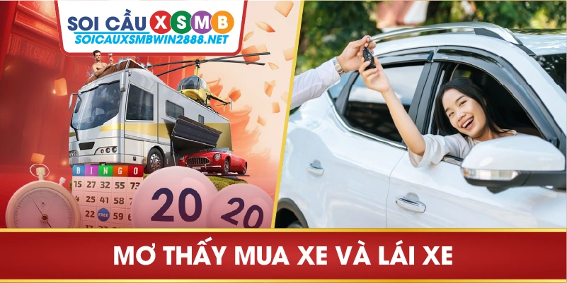 Mơ thấy mua xe và lái xe