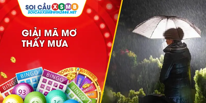 Giải Mã Mơ Thấy Mưa