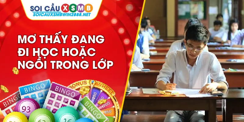 Mơ thấy đang đi học hoặc ngồi trong lớp